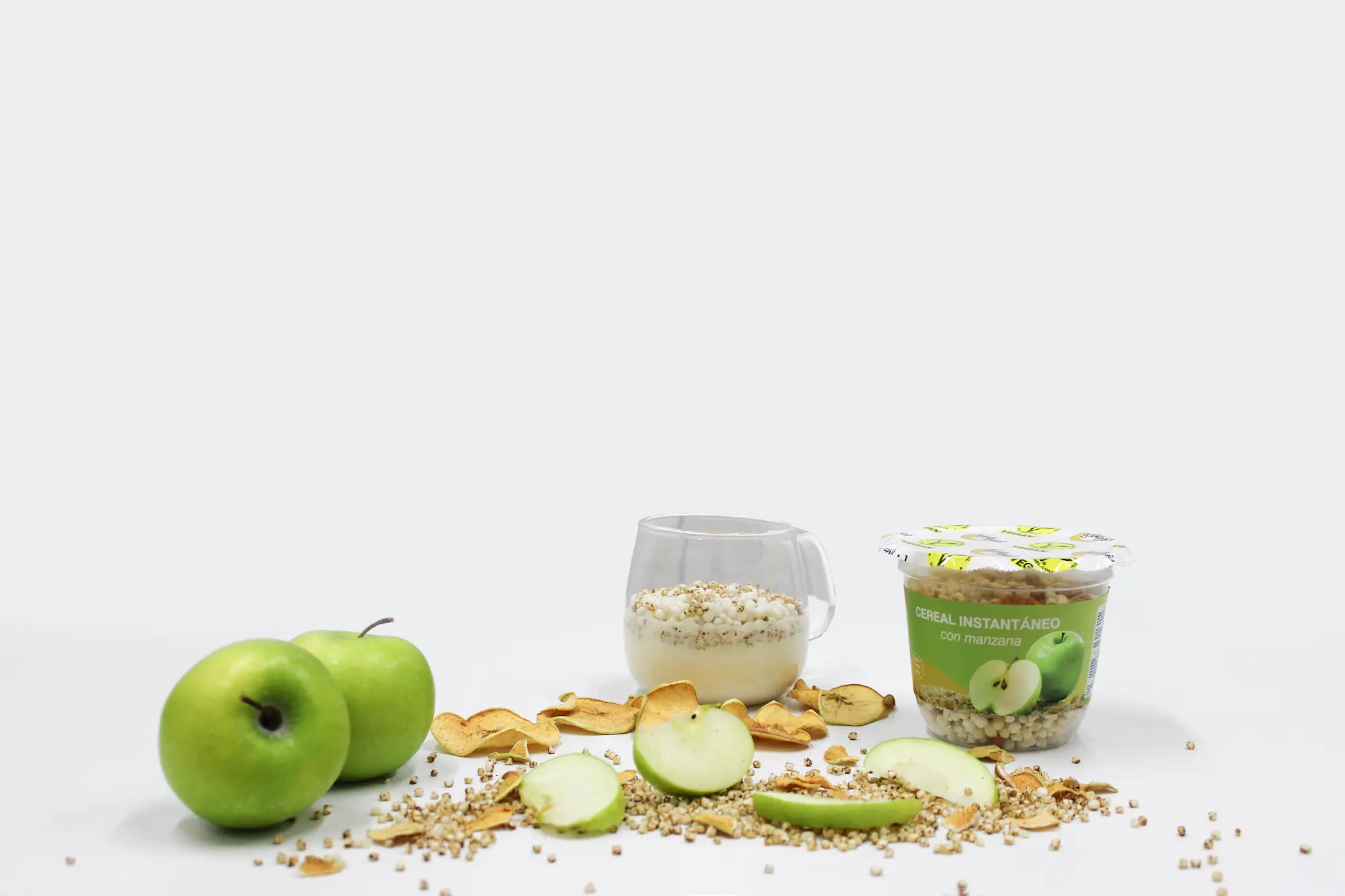 Cereal Instantáneo con Manzana