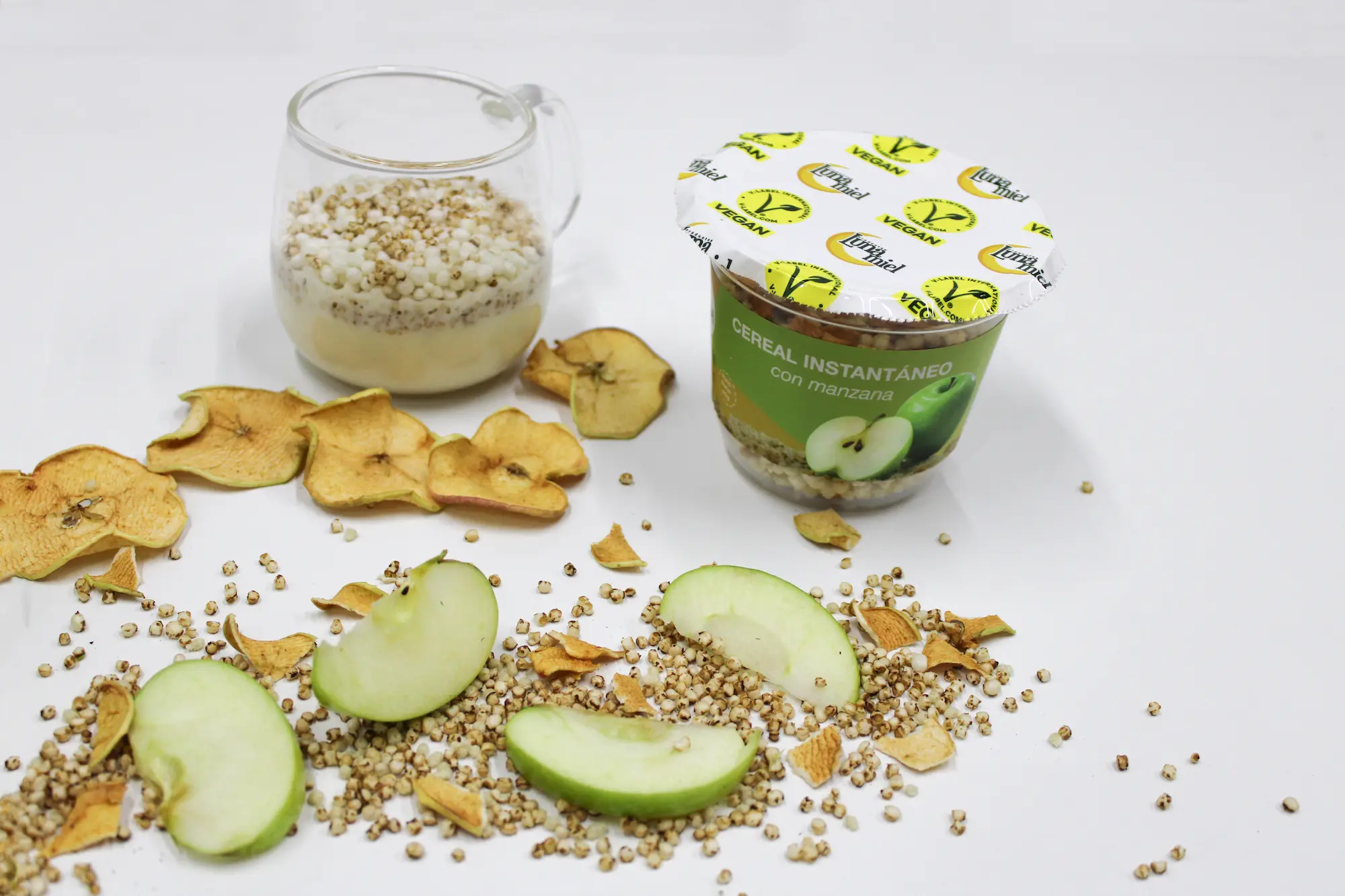 Cereal Instantáneo con Manzana