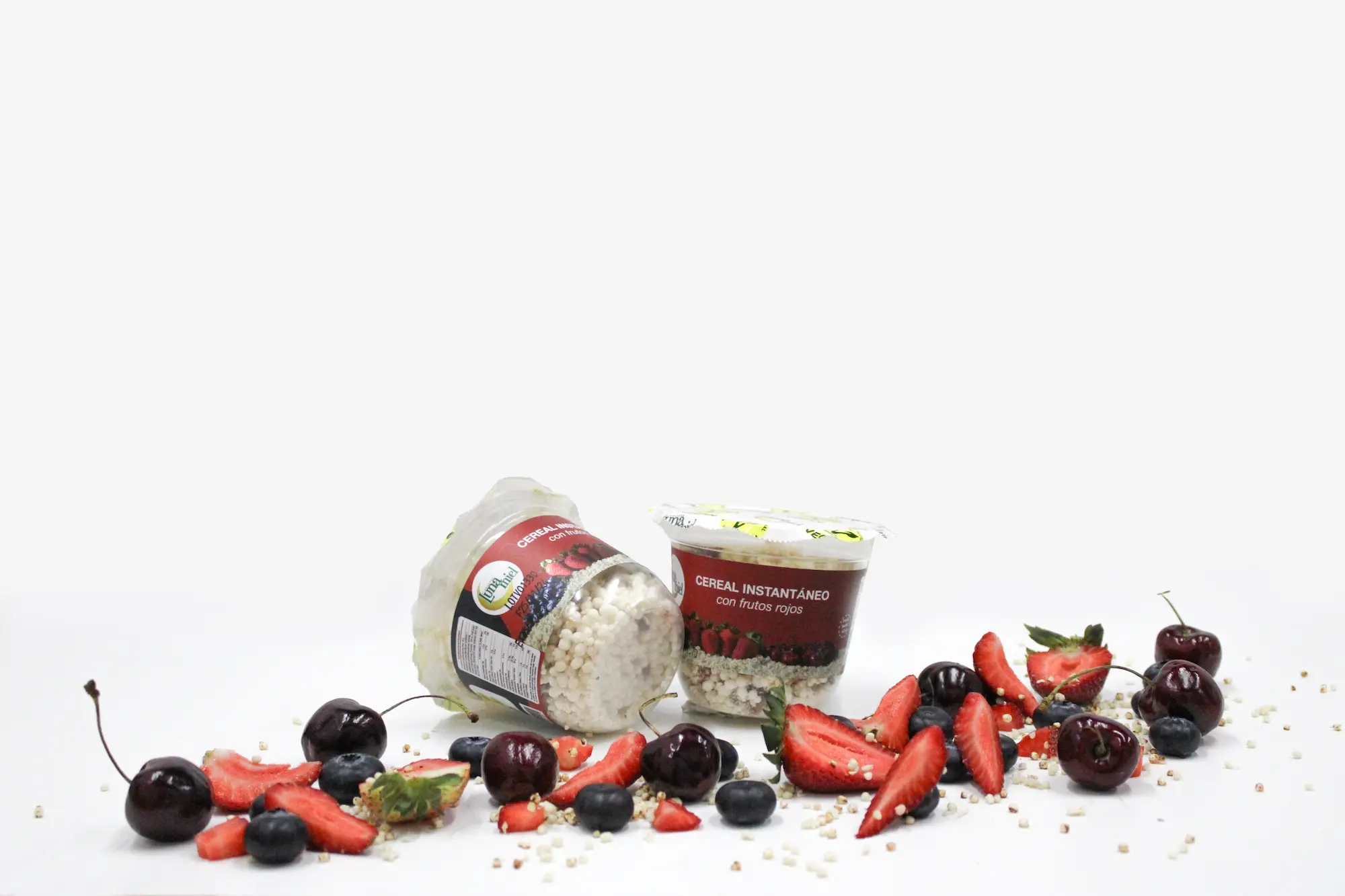 Cereal Instantáneo con Frutos Rojos